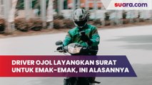 Jengkel Naik Ojol Bawa Anak Tiga, Driver Go Ride Layangkan Surat Terbuka ke Emak-Emak