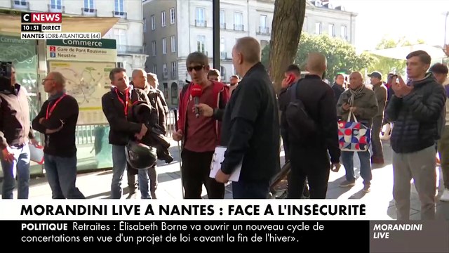 Revoir en intégralité Morandini Live en direct de Nantes: face à l’insécurité sur CNews avec Jean-Marc Morandini qui est parti à la rencontre des riverains pour montrer la réalité de la situation - VIDEO
