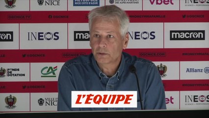 Favre : «Jouer sans avoir peur» - Foot - L1 - Nice