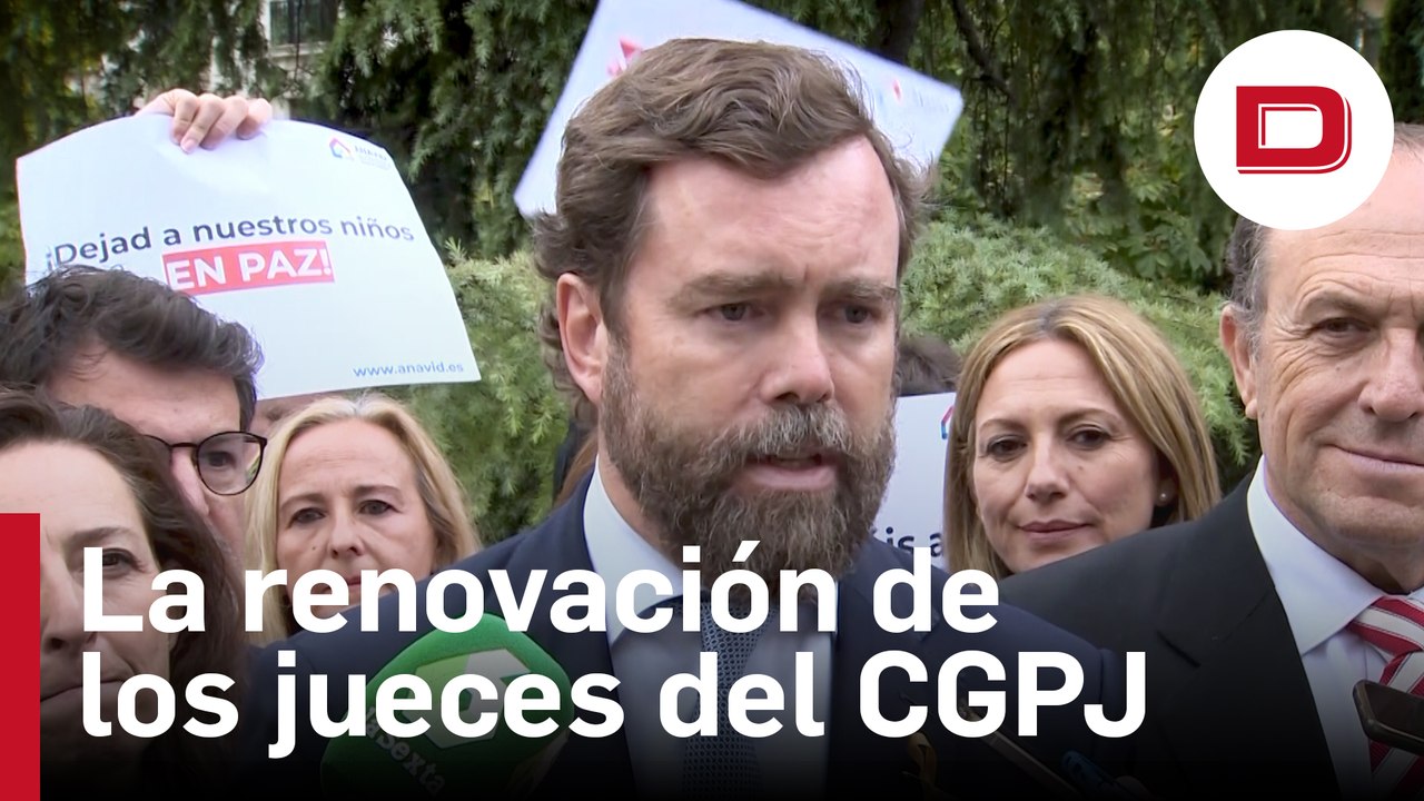 Vox, «con más o menos sainete», PSOE y PP llegarán a un acuerdo para «repartirse» el CGPJ