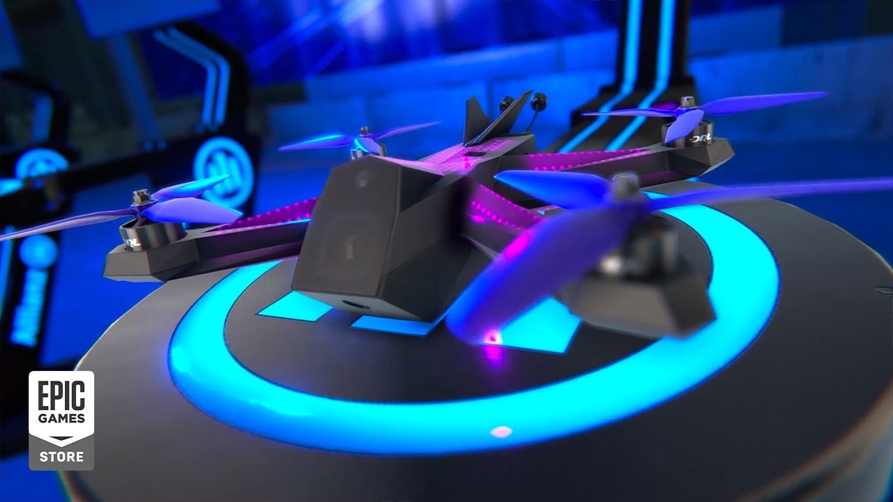 The Drone Racing League Simulator - Tráiler Epic Games Store