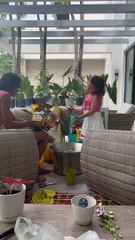 Leia, la fille de Joakim Noah fête ses 6 ans.