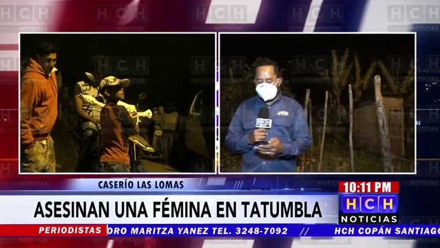 ¡Sigue corriendo la sangre! Sicarios le quitan la vida de varios disparos a una mujer en Tatumbla