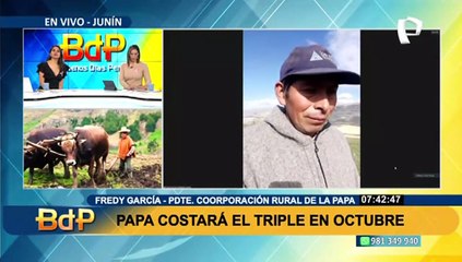 Crisis de fertilizantes: "Sr. Castillo, así como te pusimos en el poder, somos capaces de sacarte"