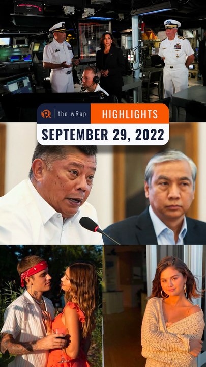 Rappler's highlights: North Korea, Remulla vs Khan, and Hailey Bieber | September 29, 2022 | The wRap