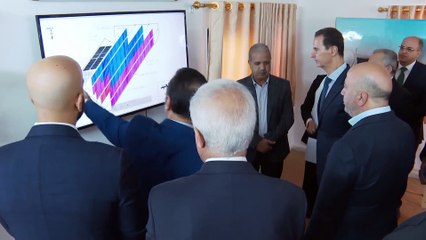 الأسد يطلق مشروعا لتوليد 100 ميغاواط من الكهرباء