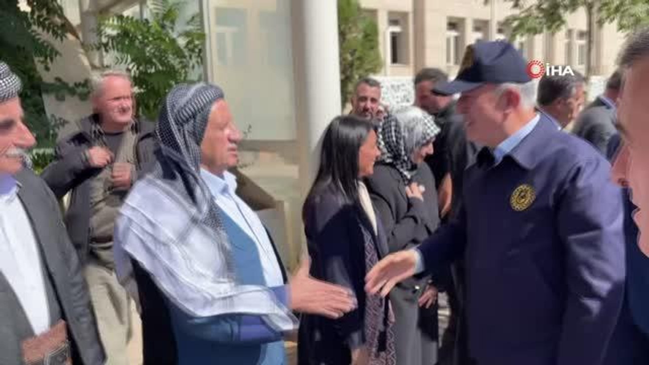 Şırnak haber | Bakan Akar beraberindeki TSK komuta kademesi ile Şırnak'ta