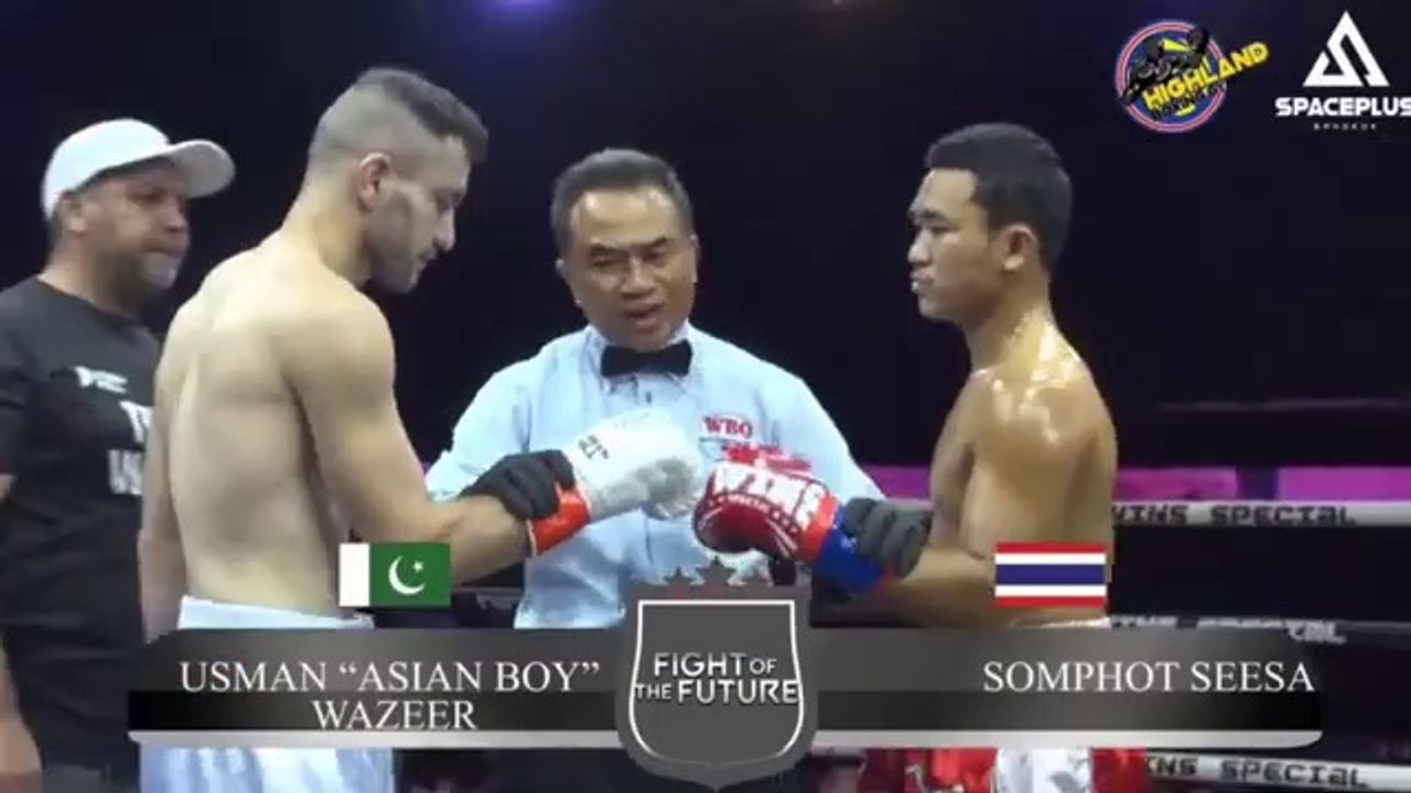 Usman Wazeer Vs Somphot Seesa Full Fight