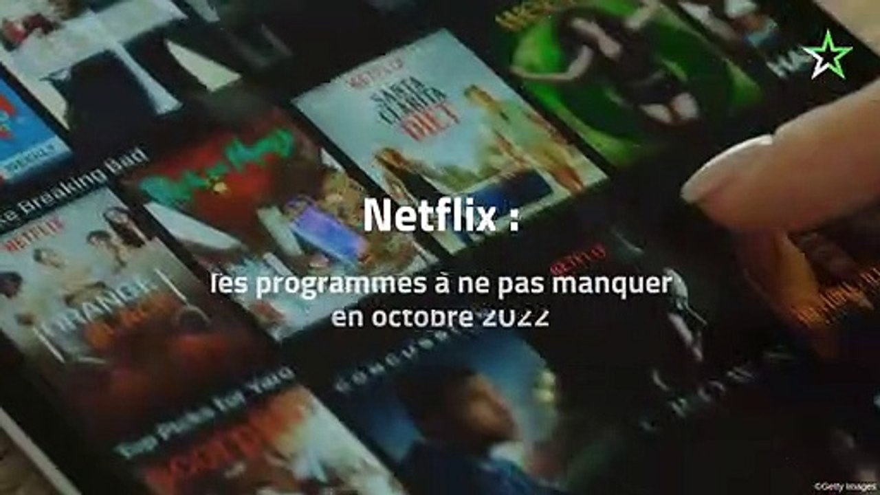 Netflix : les programmes à ne pas manquer en octobre 2022