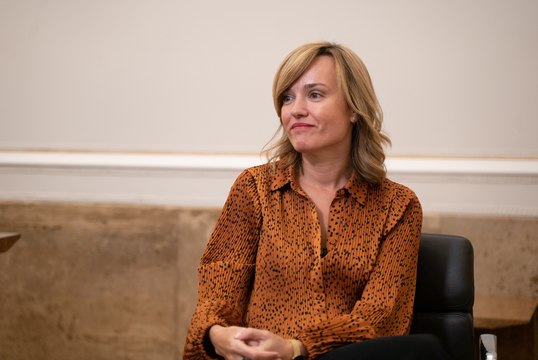 Pilar Alegría: No se contempla un adelanto de elecciones