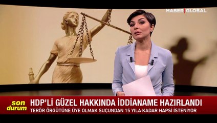 Dokunulmazlığı kaldırılan HDP Diyarbakır Milletvekili Semra Güzel hakkında 15 yıla kadar hapis cezası isteniyor