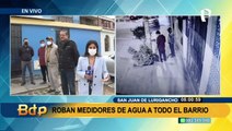 Sin agua: Se incrementan robos de medidores de agua en calles de SJL