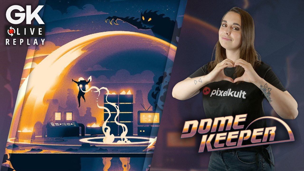 [GK Live Replay] Luma creuse sa tombe dans  Dome Keeper (Yaourt en rigole)