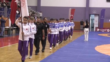 Karadeniz-U20 Serbest Güreş Turnuvası yapıldı