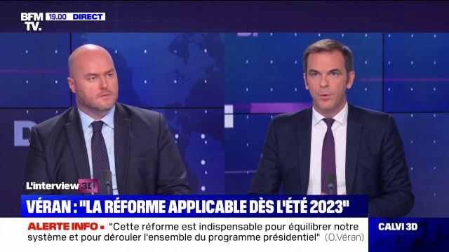 Olivier Véran: Nous voulons, d'ici 2031, avoir reculé l'âge de départ à la retraite à 65 ans