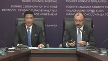 Türkiye ve Malezya'nın Serbest Ticaret Anlaşması'nı revize eden protokol imzalandı (1)