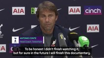 'I watched the ending' - Conte loving Arsenal documentary