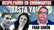 Fran Simón alerta del despilfarro del Gobierno en chiringuitos: ¡Basta ya, es insostenible!
