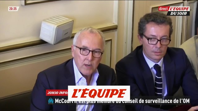McCourt quitte la présidence du conseil de surveillance de l'OM - Foot - L1