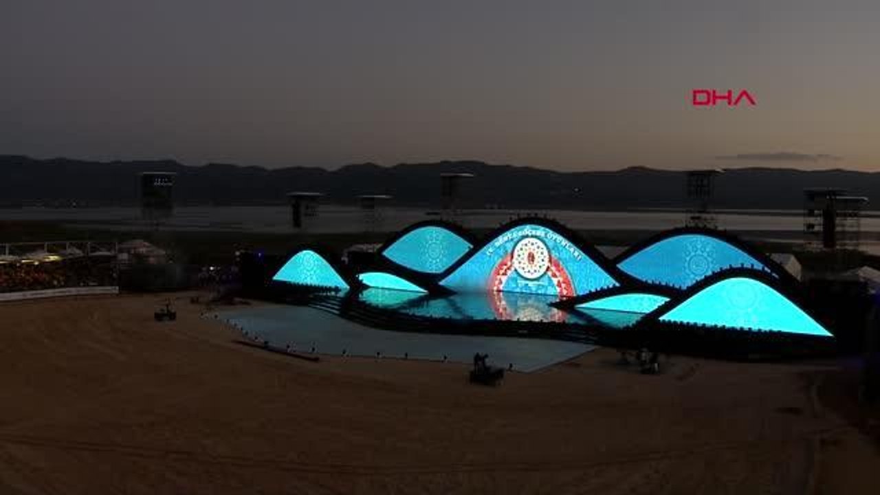 SPOR 4'üncü Dünya Göçebe Oyunları'nın açılış töreni gerçekleştirildi