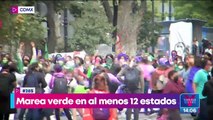 Mujeres mexicanas salen a las calles para exigir la despenalización del aborto