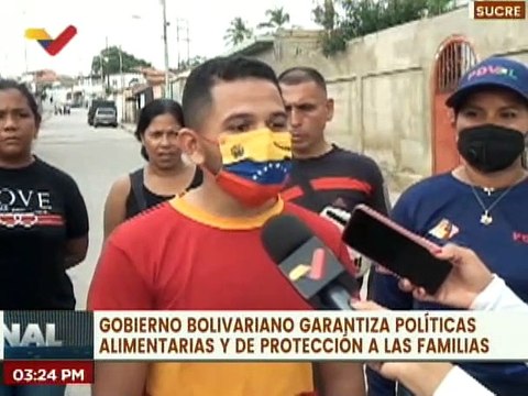 Sucre | Más de 1.000 familias son favorecidas con entrega de proteínas en la pqa. Santa Inés