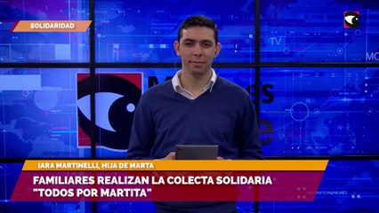 Familiares realizan la colecta solidaria todos por martita