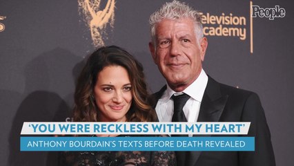 Anthony Bourdain Told Asia Argento 'You Were Reckless with My Heart' in Last Texts Before His Death