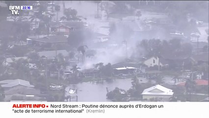 Download Video: Les images des importants dégâts provoqués par l'ouragan Ian