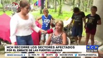 #HCHYoro | ¡Anegados! Con el agua hasta el cuello pobladores del Estero de Indio en El Negrito