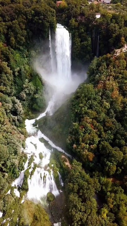 Marmore falls, Italy.