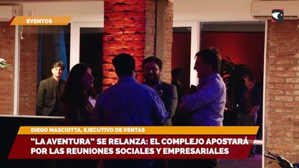 “La Aventura” se relanza el complejo apostará por las reuniones sociales y empresariales