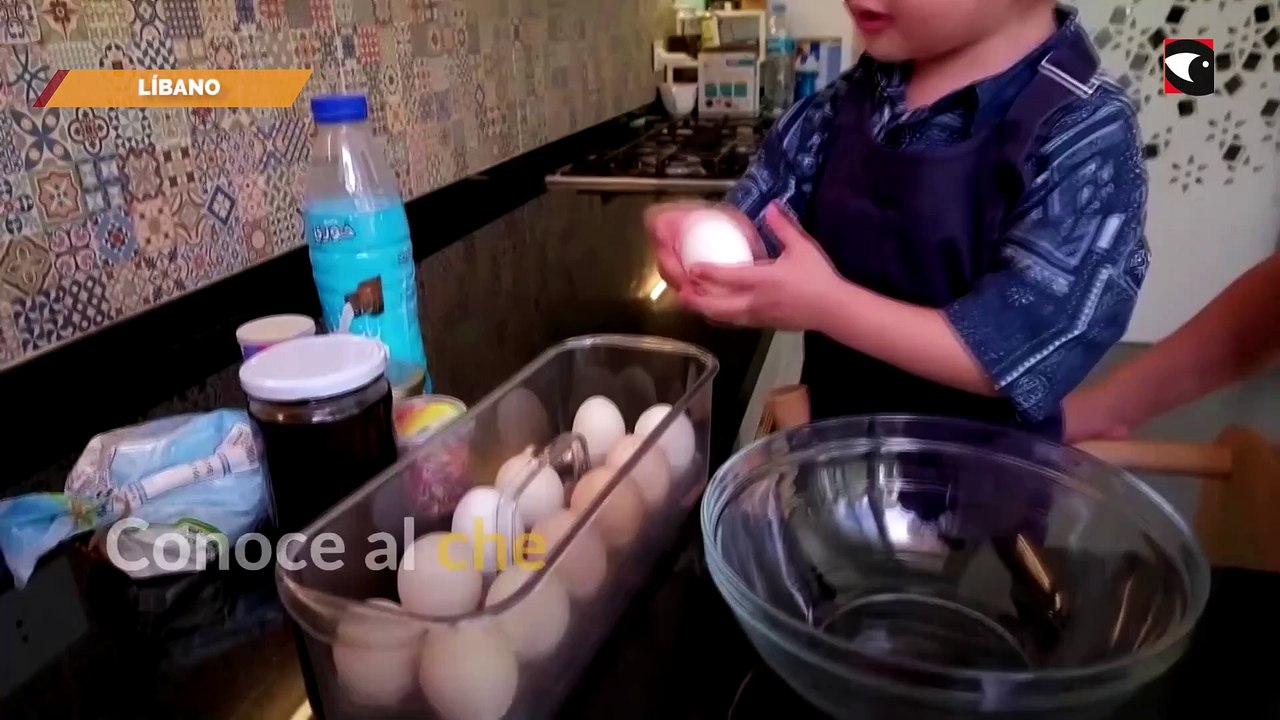 Conocé al influencer y chef libanés de dos años