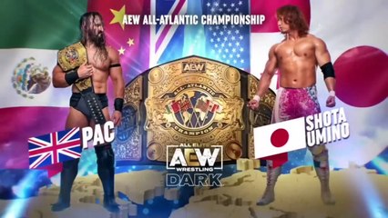 Pac VS Shota Umino (All Atlantic Championship)