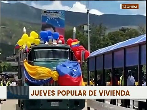 Táchira | GMVV entrega 20 viviendas dignas en el mcpio. García de Hevia en la fría