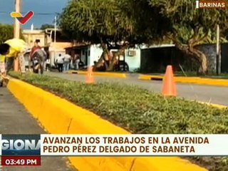 Barinas | Realizan trabajos de iluminación y recuperación en las arterias viales de Sabaneta