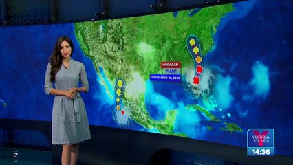 Tormenta tropical "Orlene": estados afectados y trayectoria