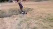 Man Does Flips and Jumps While Mountainboarding