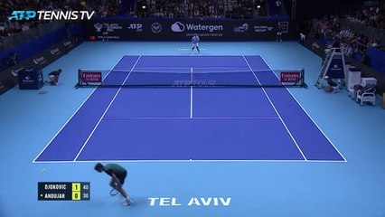 Djokovic swiftly through to Tel Aviv last eight