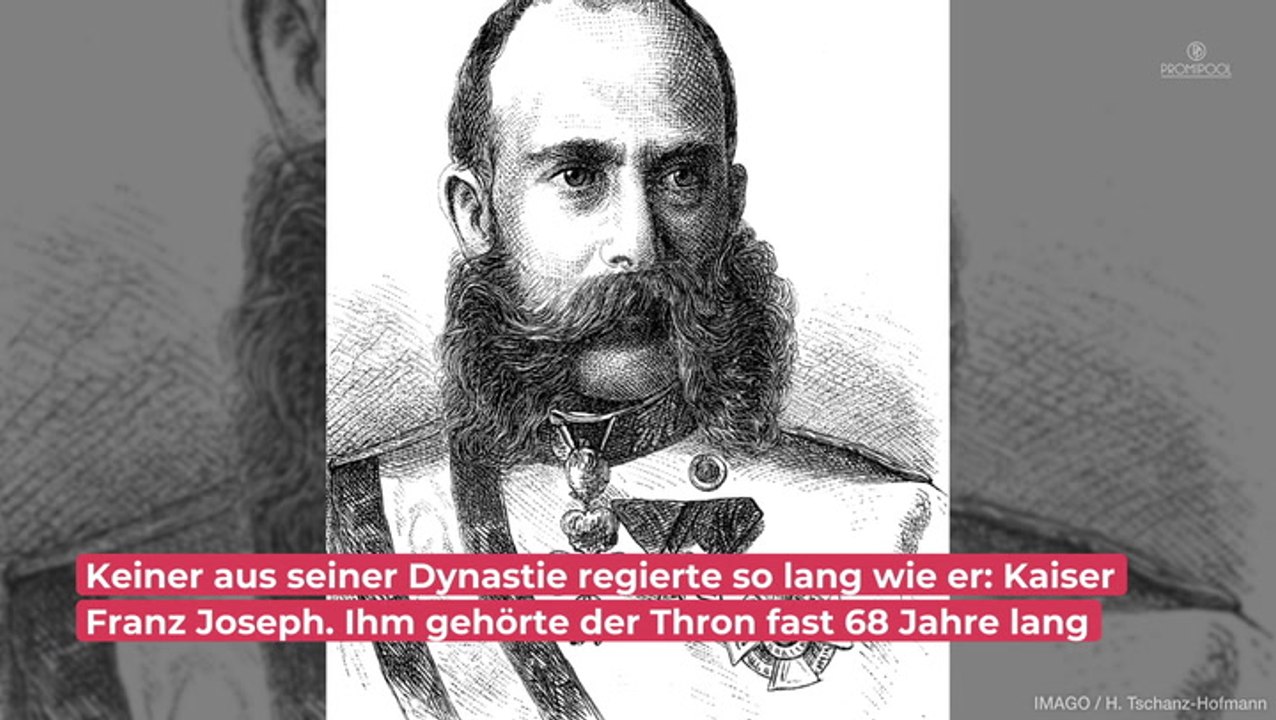 Sisis Mann Kaiser Franz Joseph: So sah er in echt aus