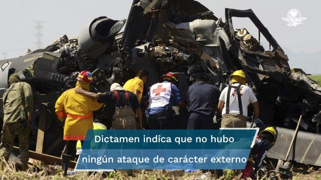 Falta de combustible, motivo de desplome del helicóptero de Marina en recaptura de Caro Quintero