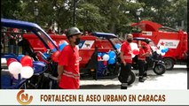 Plan Piloto entrega unidades a Supra que fortalecerá el aseo urbano en las 22 parroquias de Caracas