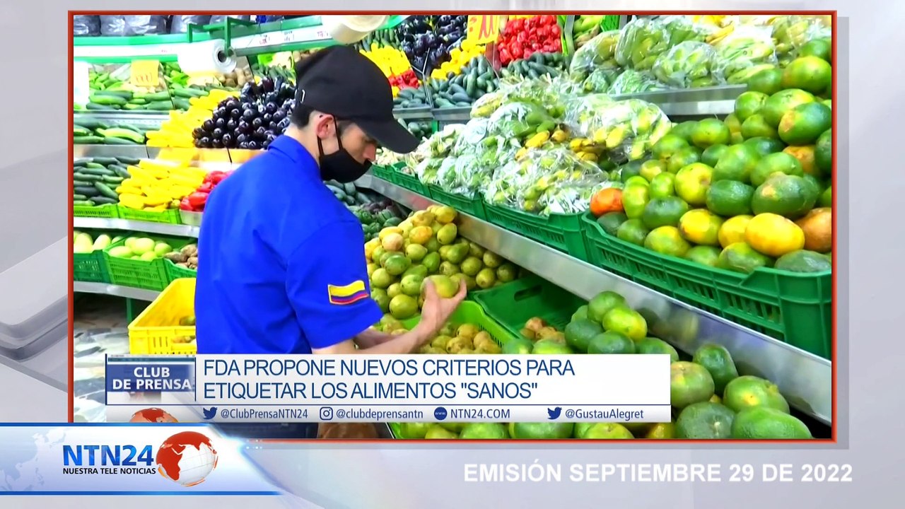 FDA propone nuevos criterios para etiquetar alimentos “sanos”