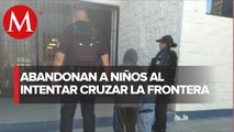 Abandonan a dos menores de edad en la frontera de Cd. Juárez