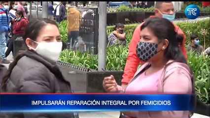 Impulsarán reparación integral por femicidios en Ecuador