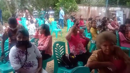 Meriah...Perayaan Hut Ke-11 Imamat Pastor Faris Ohoilean SVD di Sorong