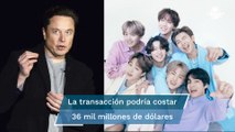 Elon Musk revela interés en el grupo de K-Pop BTS