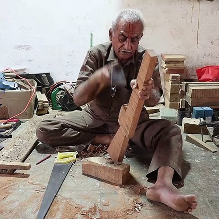 Amazing creative ideas - make wooden gun #fun #gun #wooden #creative #diy