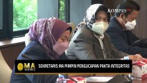 Sekretaris Mahkamah Agung Undang Pejabat Eselon I dan II Ucapkan Pakta Integritas - MA NEWS