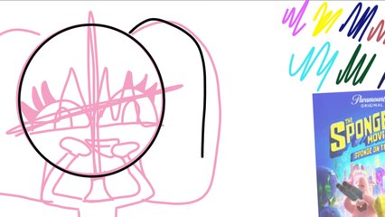 Speedpaint based off a colour pallette I made out of the Sponge On The Run Box-Art